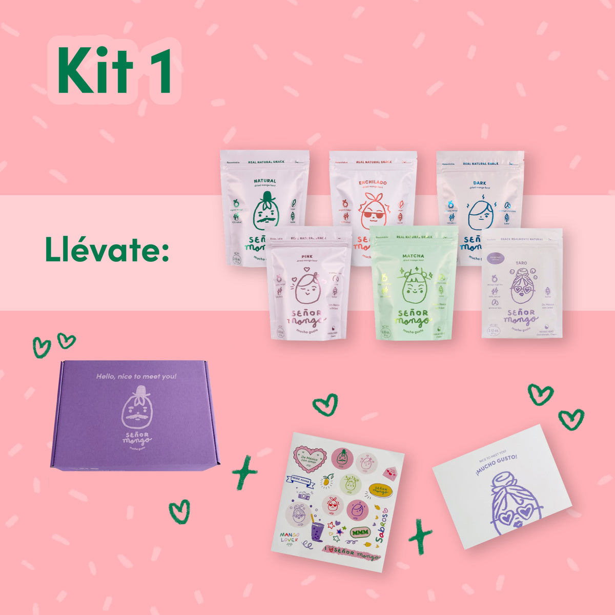 KIT 1 Pruebalos Todos Señor Mango